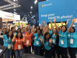 ghc msft 300x225 - Men should attend the Grace Hopper Conference